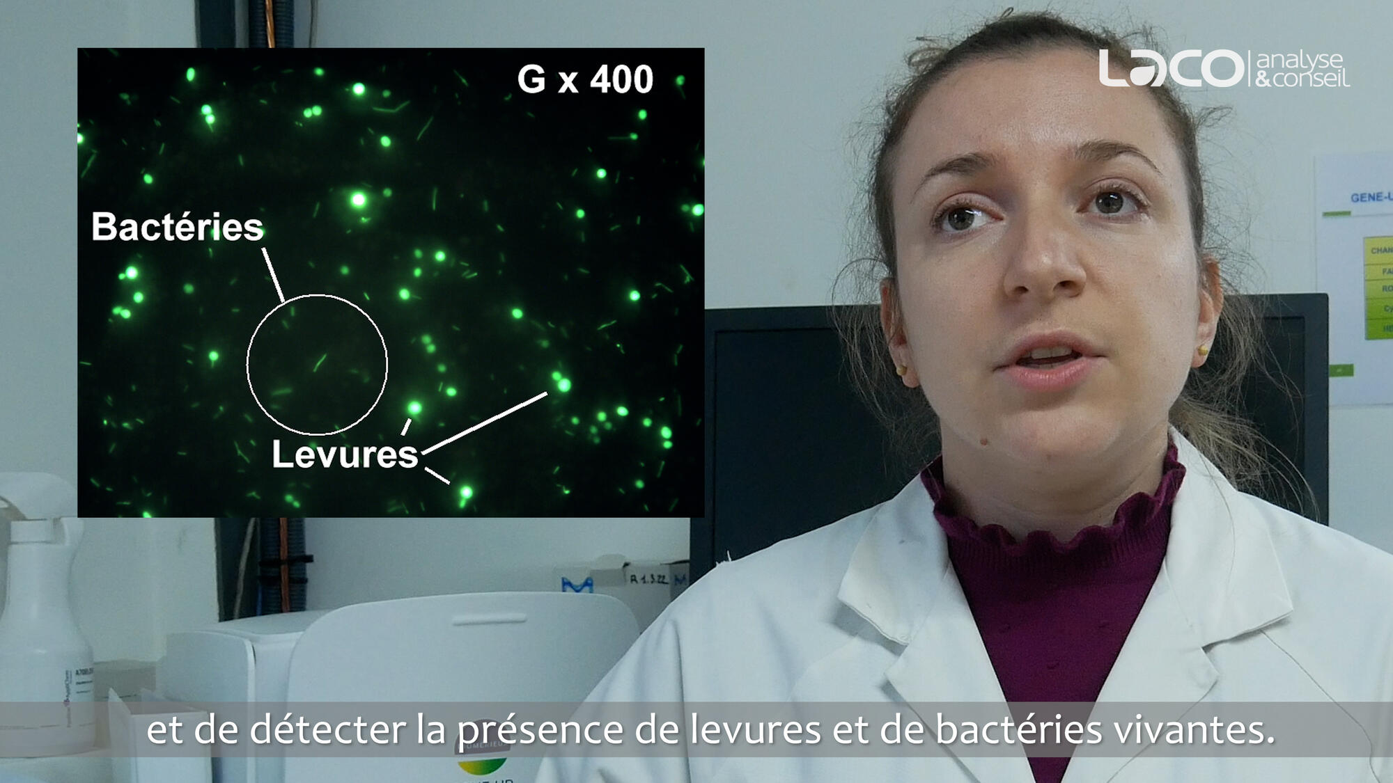 Pensez aux analyses microbiologiques