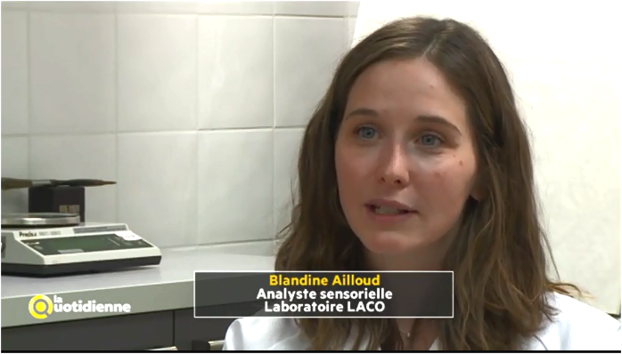 LACO analyse Sensorielle dans l'émission "La Quotidienne" sur France 5